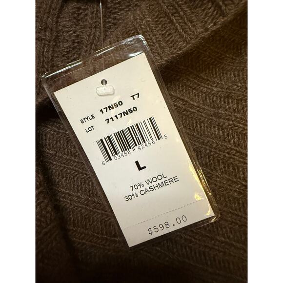 Ralph Lauren Wool Cashmere Sweater Vest NWT | Luxe Coastal Grandmillennial - Picture 6 of 7
